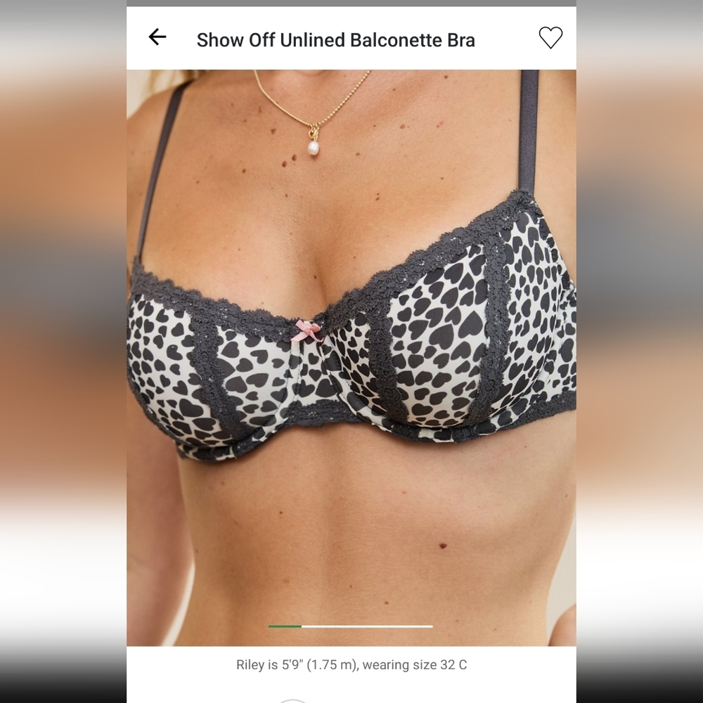 Women’s Show Off Unlined Balconette/ aerie NWOT
